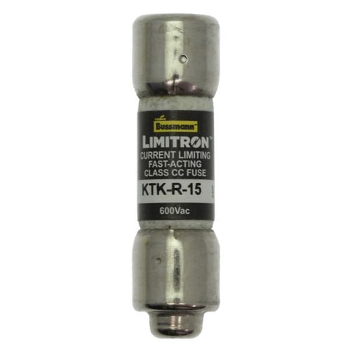 KTK-R-15 Bussmann Limitron Fast Acting Class CC Fuse